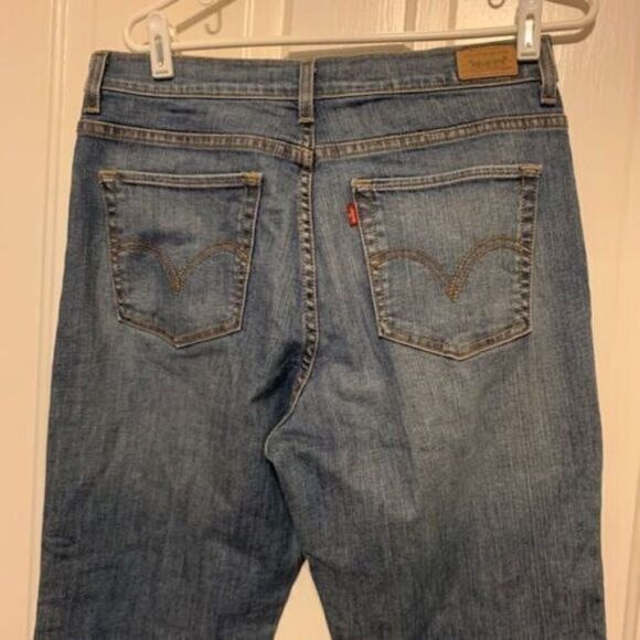 LEVI'S PERFECTLY SLIMMING BOOT CUT 512 SIZE 14 M JEANS - Picture 2 of 7